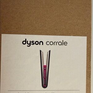 Dyson Corrale Straightener in Pink and Silver